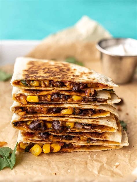 Hearty Black Bean Quesadillas Quick And Easy Budget Bytes