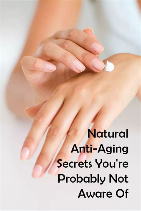 Best Anti Aging Secrets Revealed Lots Of People Are Getting Older