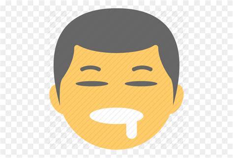 Drooling Face Emoji Emoticon Open Mouth Saliva Icon Saliva PNG FlyClipart