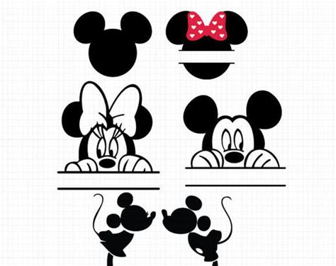 Cricut Mickey And Minnie Mouse Svg