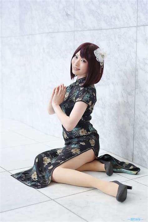 Ayase Cosplay Pantyhose Qipao Sheer Legwear Tagme Character Tagme Series Qipao Chinese Dress