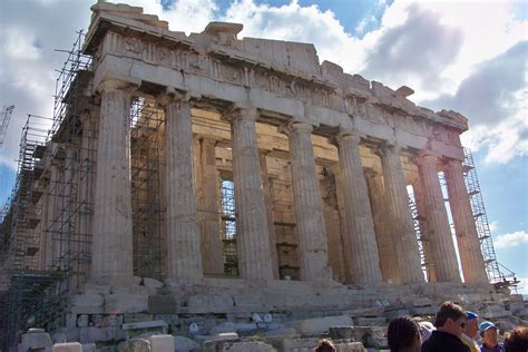 Parthenon Under Construction Pics4learning