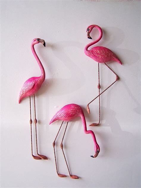 Create a little ambience with deliciously scented candles, chic candleholders and fresh home fragrances. Pink flamingo art wall decor. $24.00, via Etsy. | Flamingo ...