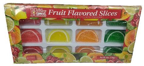 Holiday Candies Fruit Flavored Slices 430