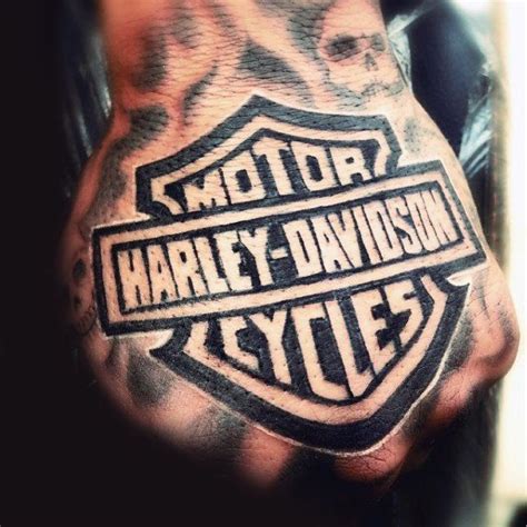 Harley Eagle Tattoos Designs