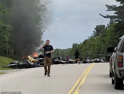 Driver Who Killed Seven Motorcyclists In Fiery Crash Charged With Negligent Homicide Daily