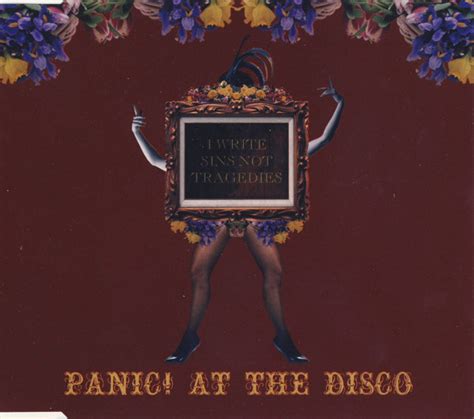 Panic At The Disco I Write Sins Not Tragedies 2006 Cd Discogs