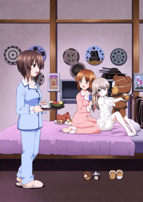 Girls Und Panzer Maho Nishizumi Miho Nishizumi Alice Shimada