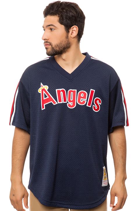 Mitchell And Ness The Reggie Jackson 44 Mesh Batting Practice Jersey In