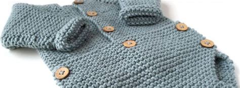 Knitted Onesie Musgo Baby Free Pattern And Tutorial