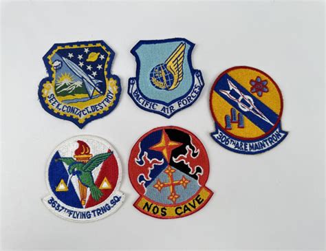 Sold At Auction Vietnam War Us Air Force Patches