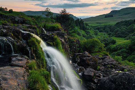 Sunset At The Loup Of Fintry Photograph By Kieran J Oneill