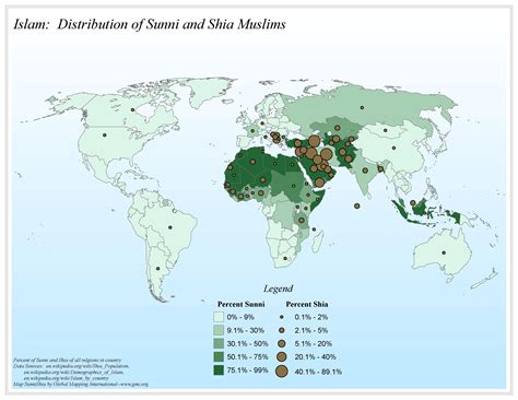 Plen Rn Sch Ze Tipy Nachov Shia World Map V Hodn Vyzdobit Melancholie