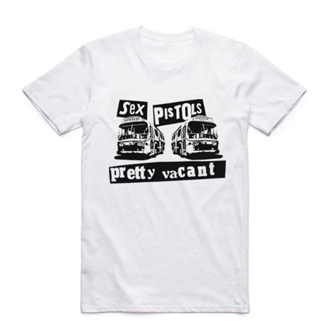 Sex Pistols Pretty Vacant T Shirt Vintage Rap Wear