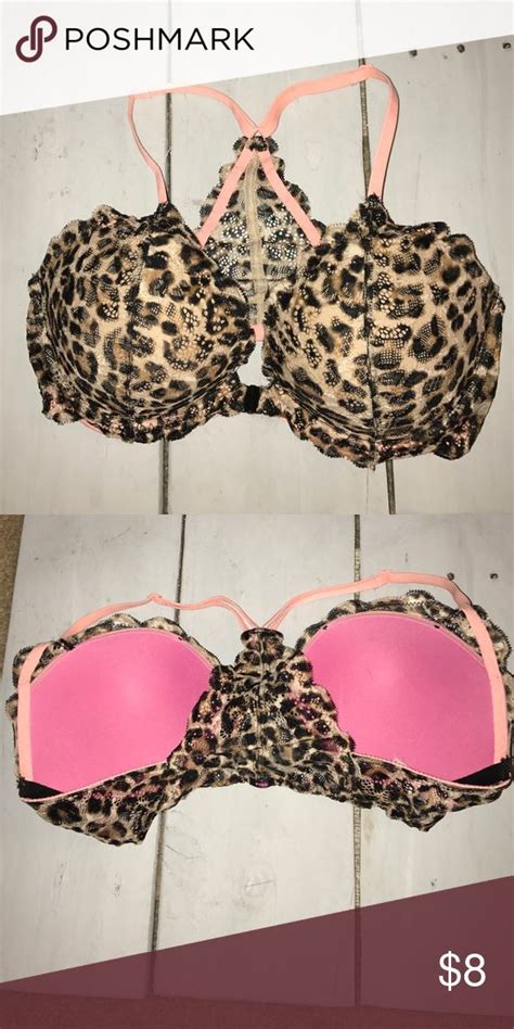 Victoria S Secret Pink Leopard Print Bra D Leopard Print Bra Pink Leopard Print Pink Leopard