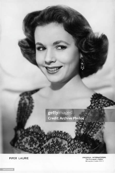 piper laurie in publicity portrait for the film kelly and me 1957 news photo getty images