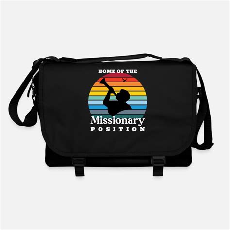 Missionary Position Bags And Backpacks Unique Designs Spreadshirt