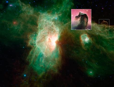 Infrared Shows Us The Horsehead Nebula As Never Seen Before Cnet
