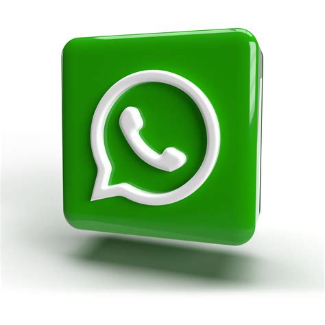 Icono De Logotipo De Whatsapp D Color Verde Png Png