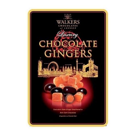 Offer Qdstores Walkers Luxury Chocolate Gingers 250g Qdstores