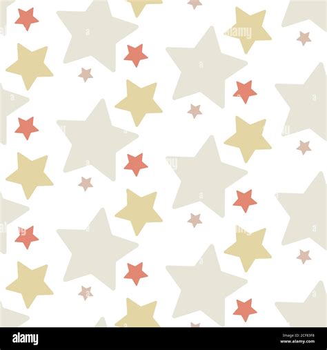 Star Seamless Pattern Vector Background Stock Vector Image And Art Alamy