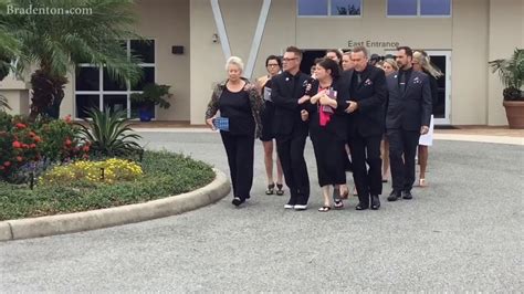 Community mourns loss of Manatee deputy - YouTube