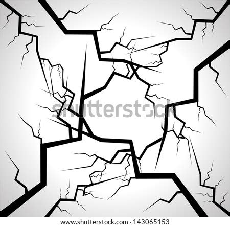 Balance design gcse art geography art drawings arts and crafts colours japanese stretching movie posters. Crack Vector Stock Vector 124490101 - Shutterstock