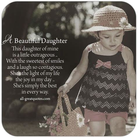 Just For You Beautiful Daughter Poems About Daughters Daughter Poems