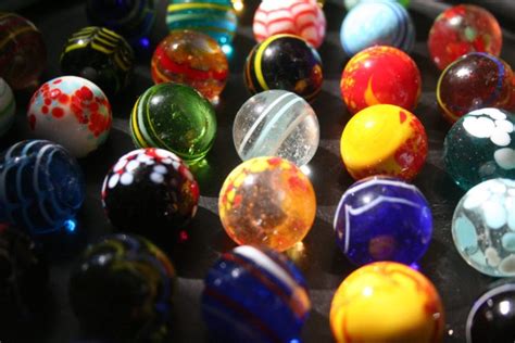 Marbles Glass Circle Bokeh Toy Ball Marble Sphere