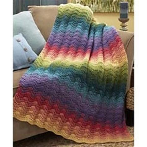 Ravelry Northern Lights Afghan Pattern By Herrschners