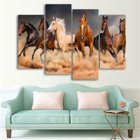 Running Horses Wall Art Hd Most Loved Canvas Arts On Internet Horse