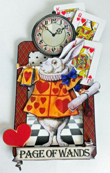 Artfully Musing Alice In Wonderland Tarot Cards Wonderland Scene New