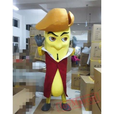 To download this image, create an account. Cartoon Cosplay Banana Gentleman Mascot Costume | Mascot ...