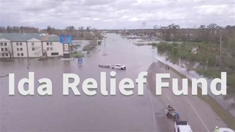 Hurricane Ida Relief Fund Youtube