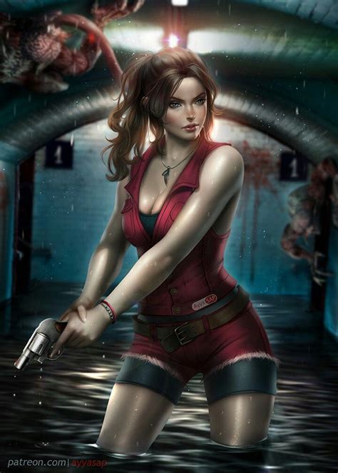 Claire Redfield Resident Evil 2 Chica Fantasy Fantasy Girl Fantasy