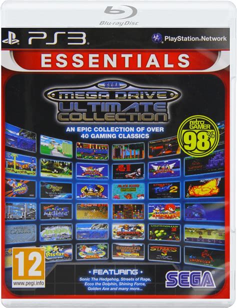 Sega Mega Drive Ultimate Collection Essentials Ps3 Uk Pc