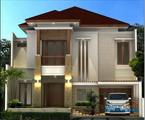Desain Rumah 2 Lantai di Lahan 12 x 17 M2 | DR - 1217 - Desain Rumah Jakarta