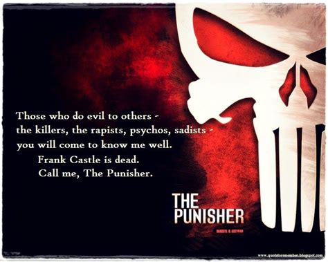 The Punisher Quotes Zitate