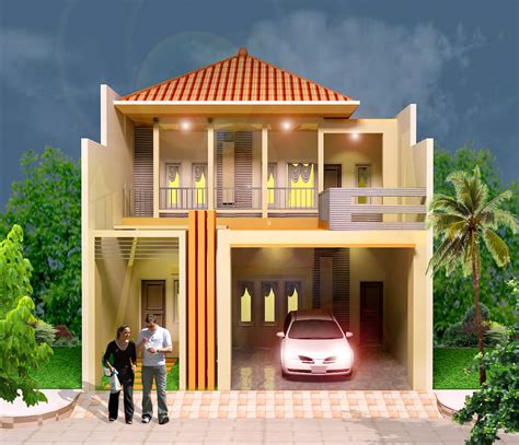 Inspirasi Desain Rumah Anda Desain Rumah Minimalis Dua Lantai