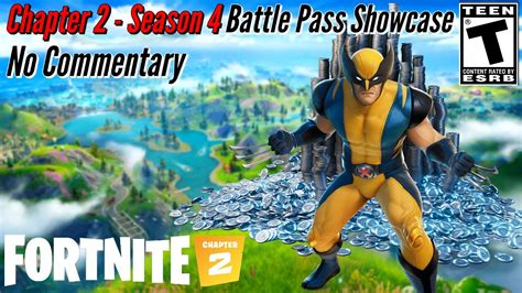 Chapter 2 Season 4 Battle Pass Showcase Fortnite No Commentary