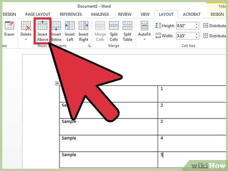 How To Insert Multiple New Rows In Word Table Brokeasshome