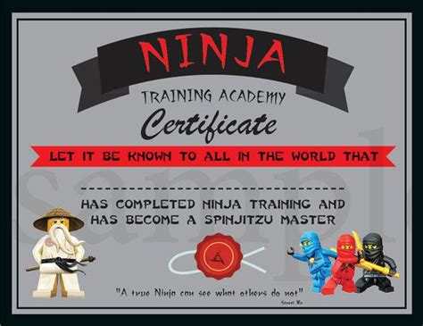 I've started a lego club so thought i&'d share the certificate i made for it. ***INSTANT DOWNLOAD