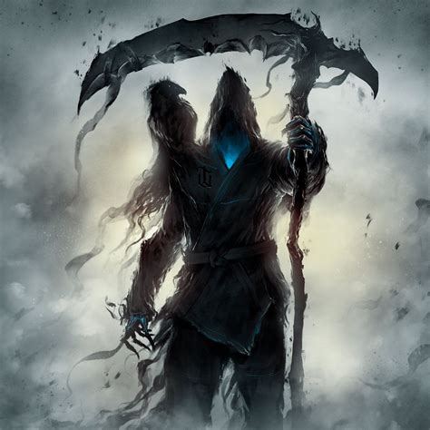 Grim Reaper Art Gothic Fantasy Art Dark Fantasy Art