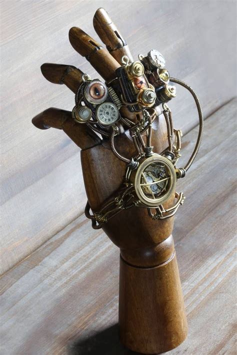 Steampunk Mechanical Hand By CatherinetteRings On DeviantArt Steampunk Gadgets Steampunk