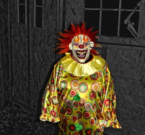 Happy Clown Character Harvest Season Clown