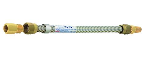 The ½ gasoline line detailed above has suffered from internal, external corrosion. Dante Whistle-Free Stainless Steel Gas Flex Line, 3/4-Inch ...