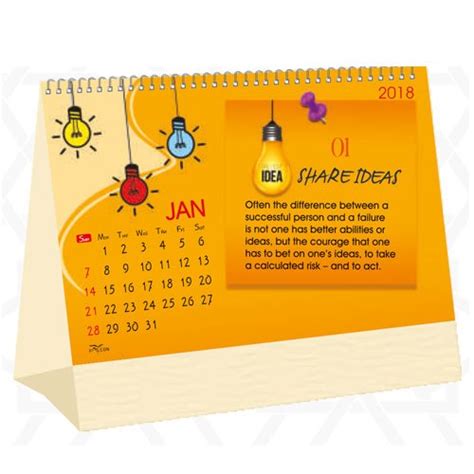 Premium Table Calendar Printing At Rs 4000piece In Thane