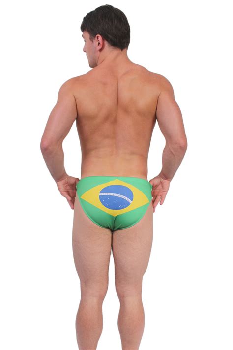 Mens Brazil Flag Sexy Bikini Futbol Bandeira Soccer Swimwear Brasil Swim Trunks Ebay