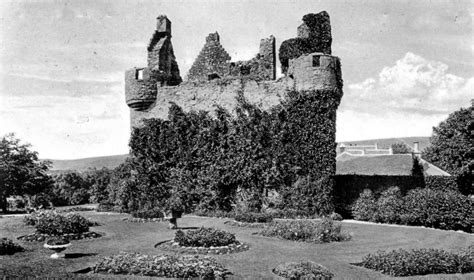 Tour Scotland Old Photograph Kirkhill Castle Scotland