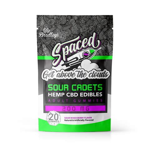 sour cadets spaced hemp cbd edibles isodiol